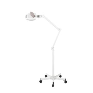 AMPLI+ LED cu lupă 3/5 dioptrii pe stativ cu roți