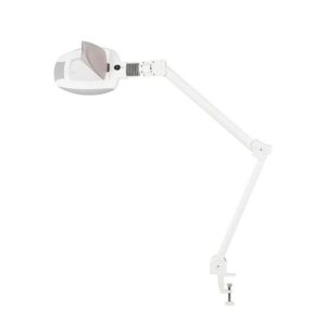 AMPLI Lampa LED cu lupă 3/5 dioptrii cu prindere pe masă